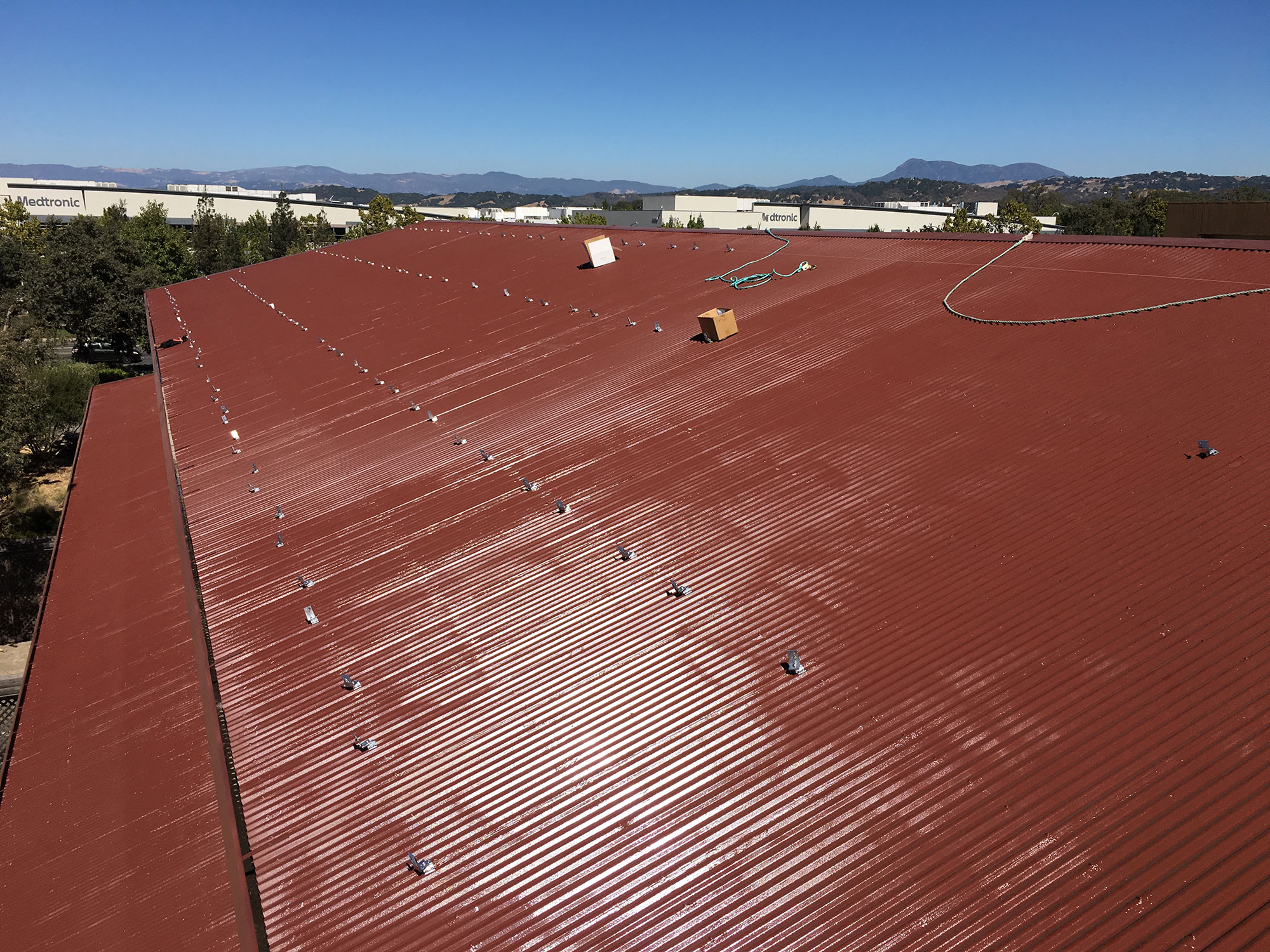 Roof Coating for Finali Family Building